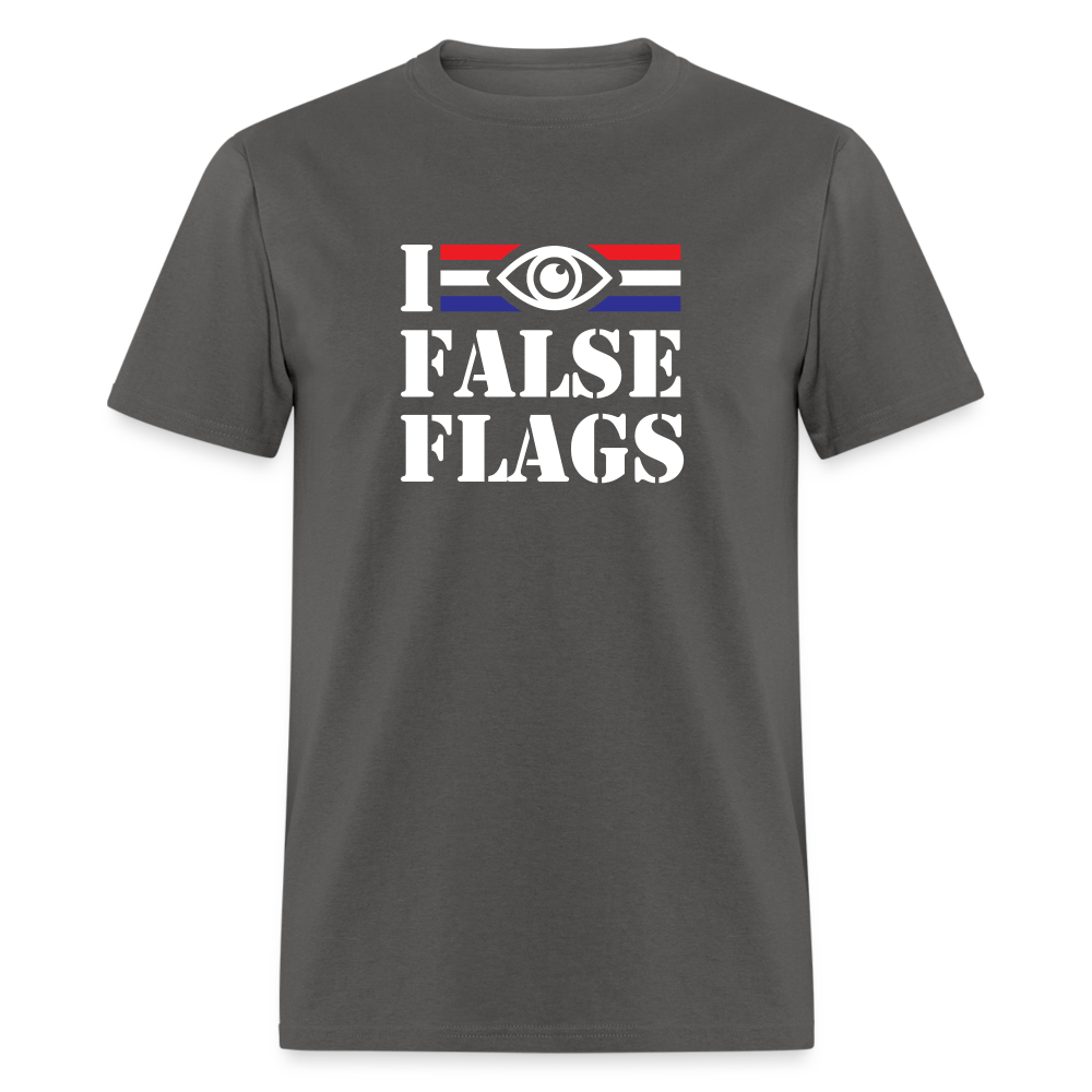 I See False Flags Classic T-Shirt - charcoal