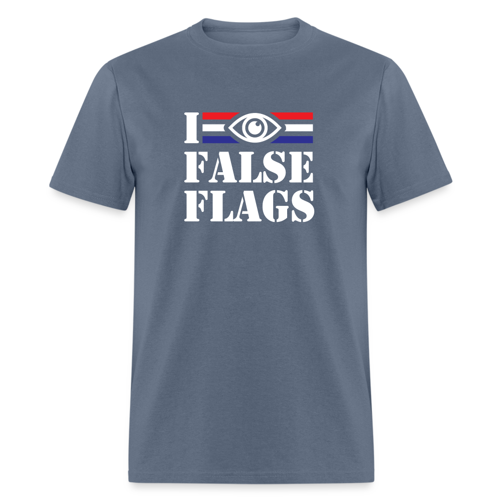 I See False Flags Classic T-Shirt - denim