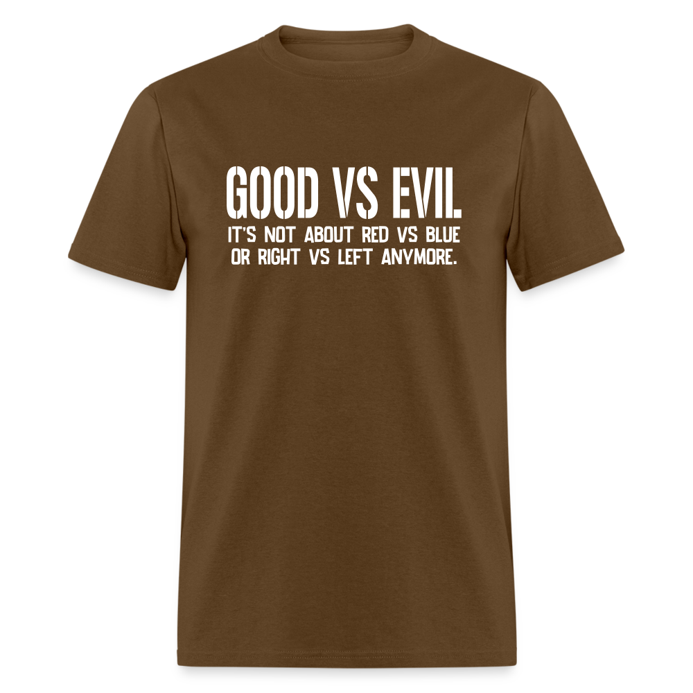 Good Vs Evil Classic T-Shirt - brown