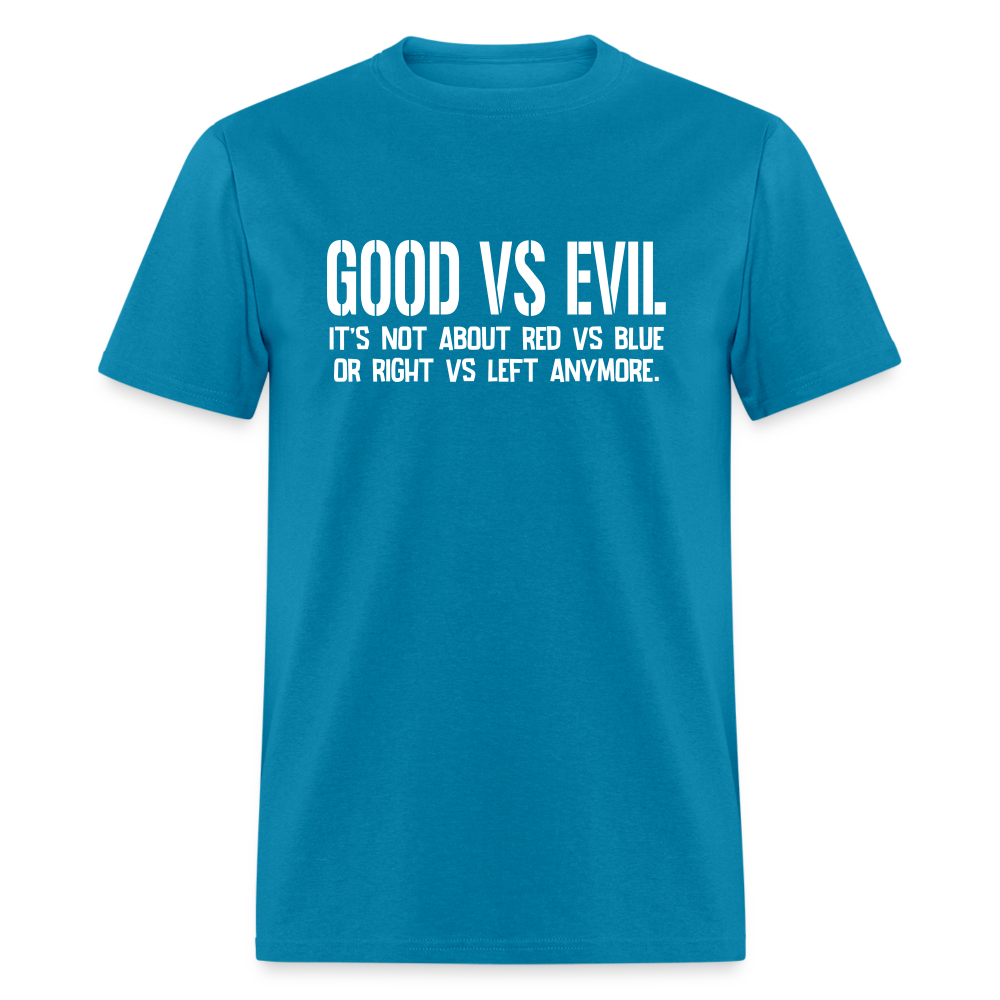 Good Vs Evil Classic T-Shirt - turquoise