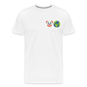 Clown World Men's Premium T-Shirt - white