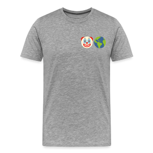 Clown World Men's Premium T-Shirt - heather gray