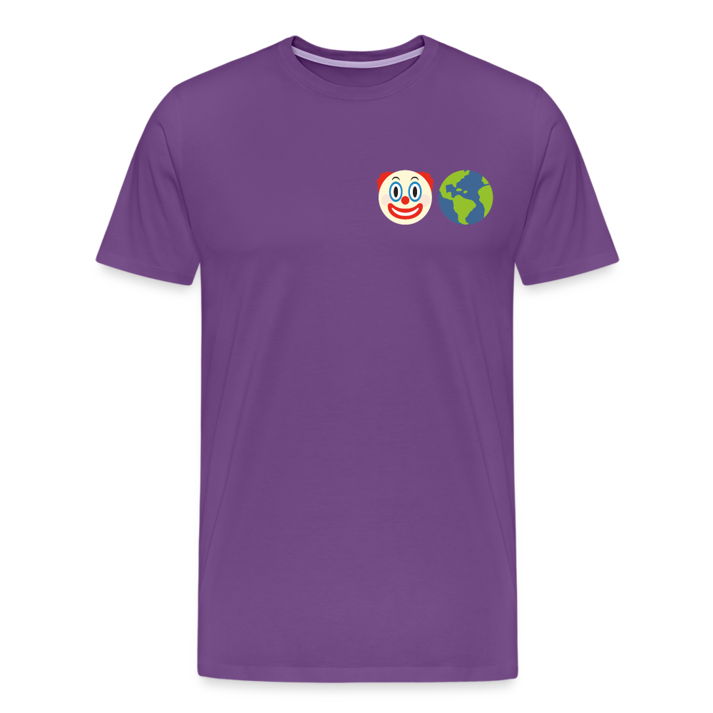 Clown World Men's Premium T-Shirt - purple