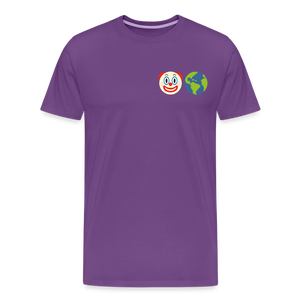 Clown World Men's Premium T-Shirt - purple