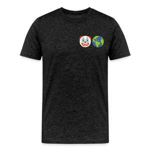 Clown World Men's Premium T-Shirt - charcoal grey