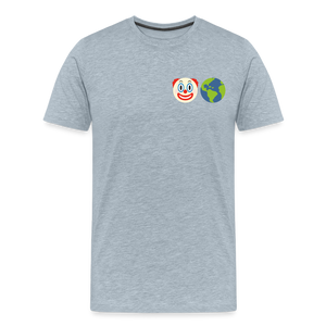 Clown World Men's Premium T-Shirt - heather ice blue