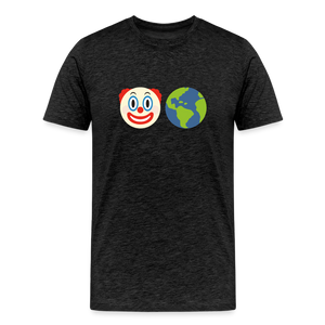 Clown World v2 Men's Premium T-Shirt - charcoal grey