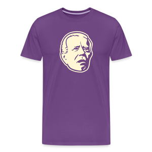 Spaced Out Biden Men's Premium T-Shirt - purple