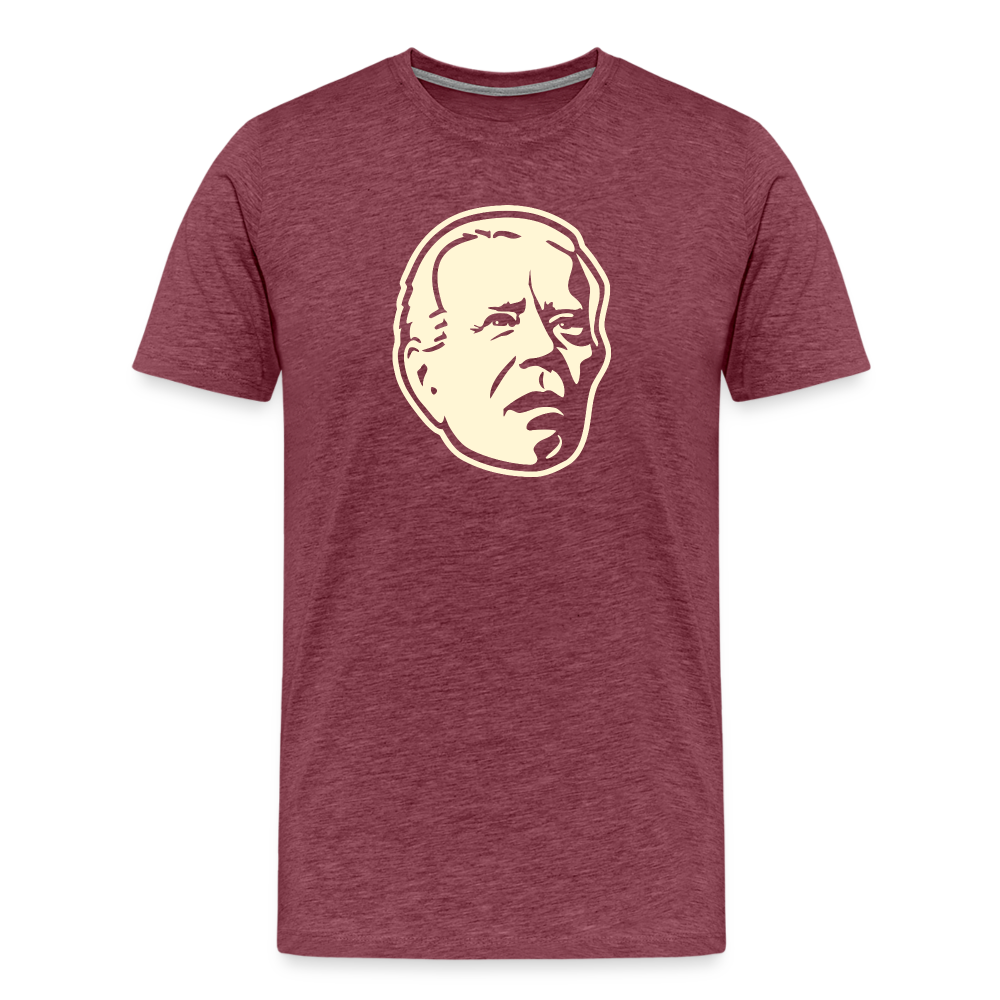 Spaced Out Biden Men's Premium T-Shirt - heather burgundy