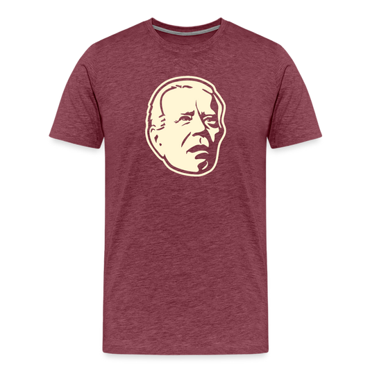 Spaced Out Biden Men's Premium T-Shirt - heather burgundy