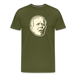 Spaced Out Biden Men's Premium T-Shirt - olive green