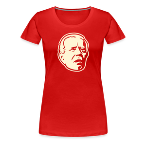 Spaced Out Biden Women’s Premium T-Shirt - red