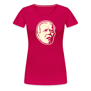 Spaced Out Biden Women’s Premium T-Shirt - dark pink