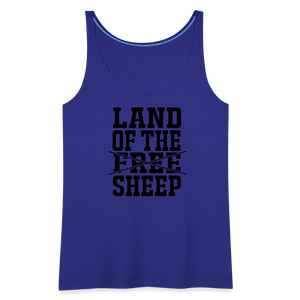 Land Of The Sheep Women’s Premium Tank Top - royal blue