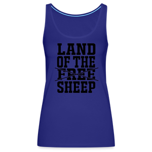 Land Of The Sheep Women’s Premium Tank Top - royal blue