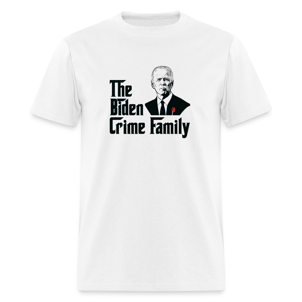 The Biden Crime Family Classic T-Shirt - white