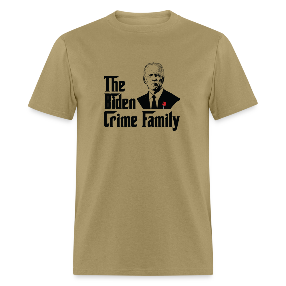 The Biden Crime Family Classic T-Shirt - khaki