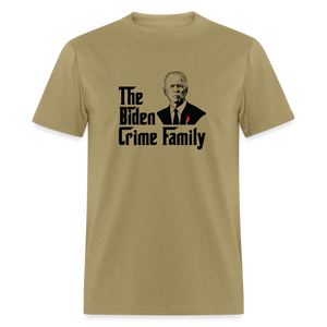 The Biden Crime Family Classic T-Shirt - khaki