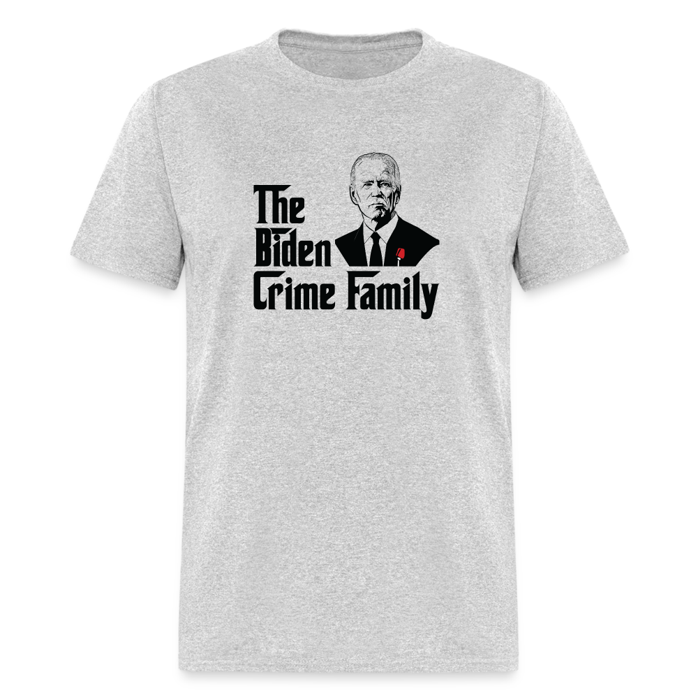 The Biden Crime Family Classic T-Shirt - heather gray