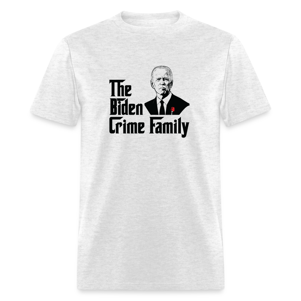 The Biden Crime Family Classic T-Shirt - light heather gray