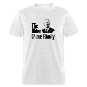 The Biden Crime Family Classic T-Shirt - light heather gray