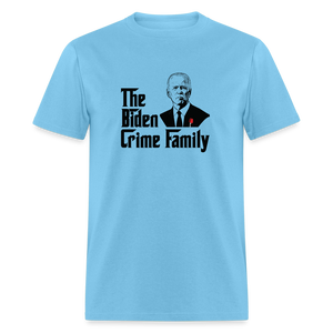 The Biden Crime Family Classic T-Shirt - aquatic blue