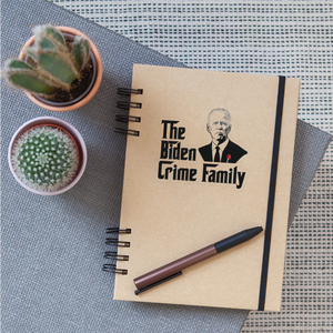 The Biden Crime Family Sticker - transparent glossy