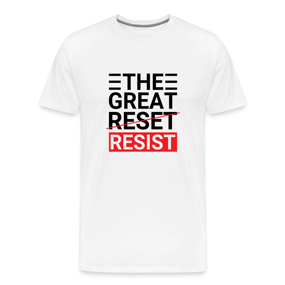 The Great Resist Men's Premium T-Shirt - white