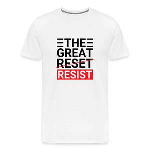 The Great Resist Men's Premium T-Shirt - white