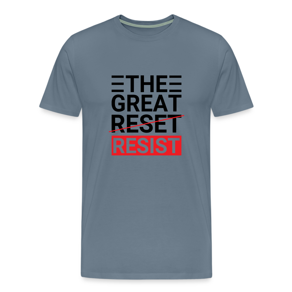 The Great Resist Men's Premium T-Shirt - steel blue