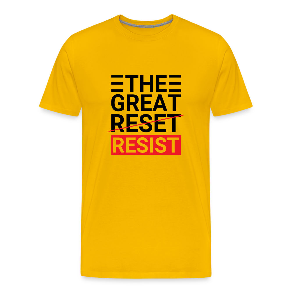 The Great Resist Men's Premium T-Shirt - sun yellow