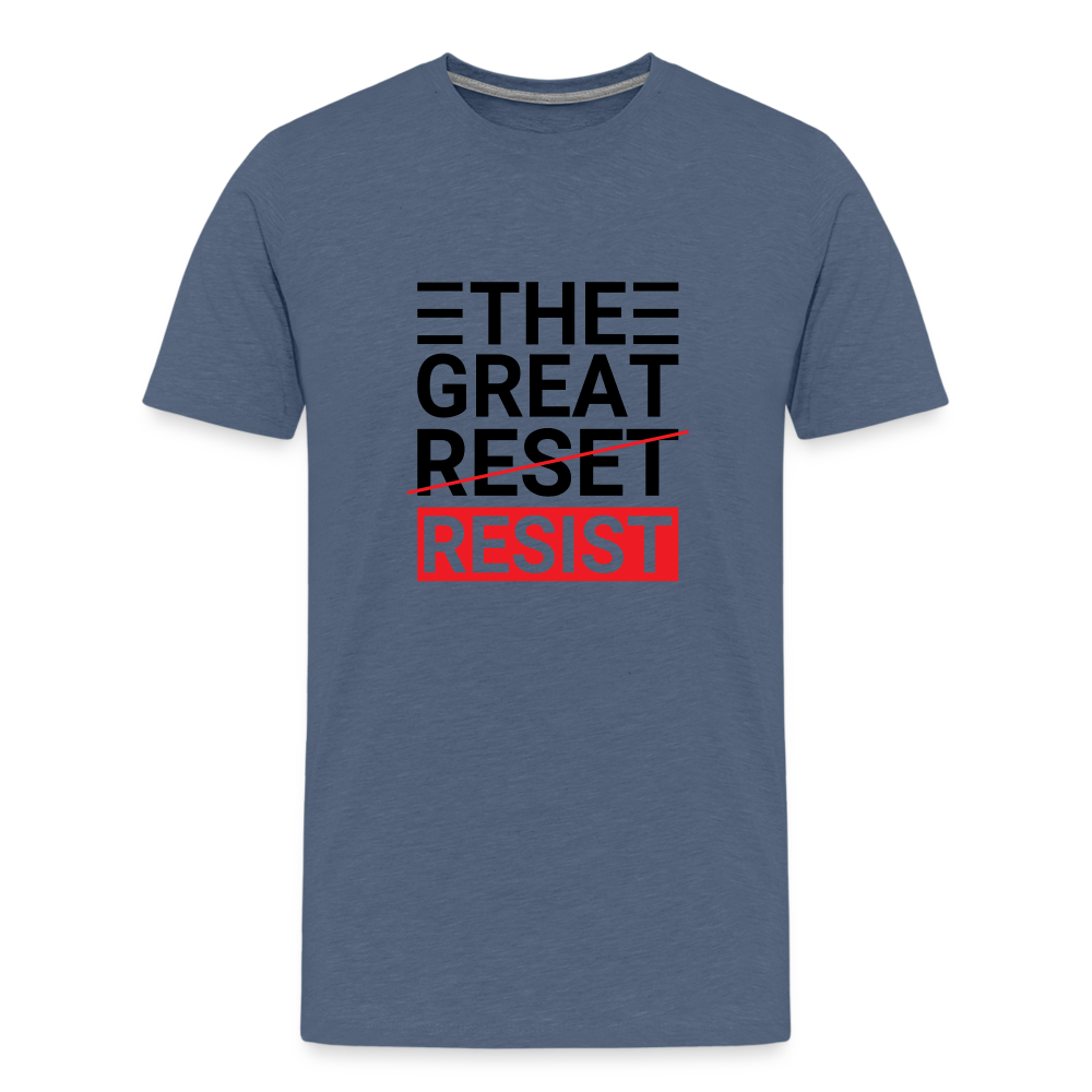 The Great Resist Men's Premium T-Shirt - heather blue