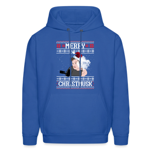 Merry Christmusk Men's Hoodie - royal blue