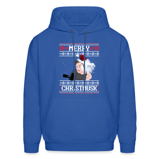 Merry Christmusk Men's Hoodie - royal blue