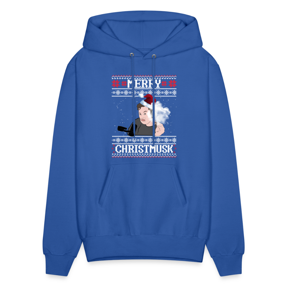 Merry Christmusk Men's Hoodie - royal blue