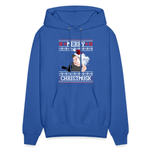 Merry Christmusk Men's Hoodie - royal blue