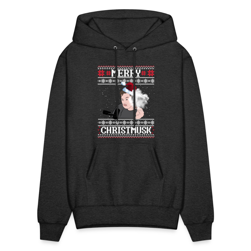 Merry Christmusk Men's Hoodie - charcoal grey