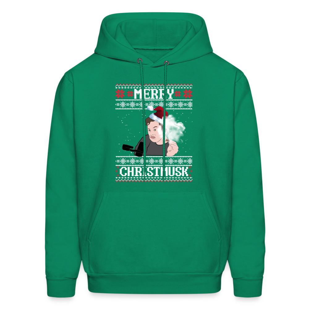 Merry Christmusk Men's Hoodie - kelly green