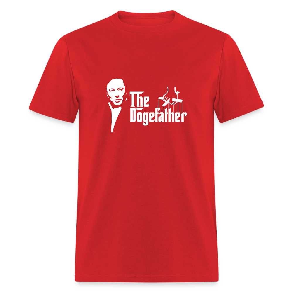 The DogeFather Dogecoin  Classic T-Shirt - red