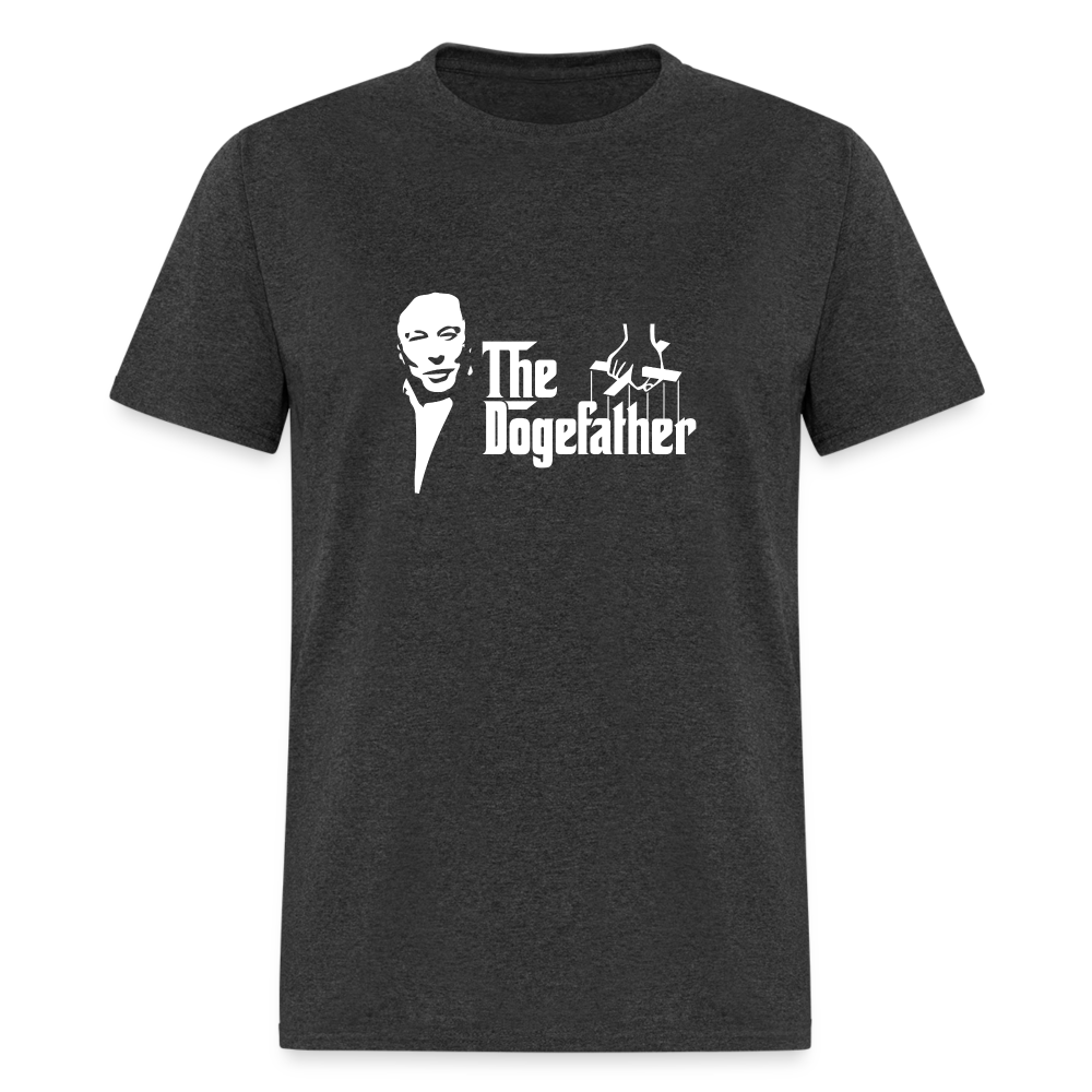 The DogeFather Dogecoin  Classic T-Shirt - heather black