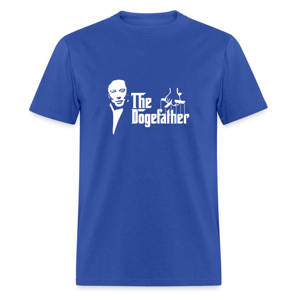 The DogeFather Dogecoin  Classic T-Shirt - royal blue