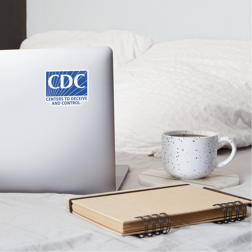 CDC Sticker - white matte