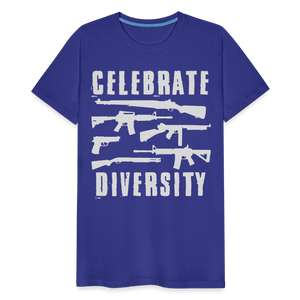 Celebrate Diversity Men's Premium T-Shirt - royal blue