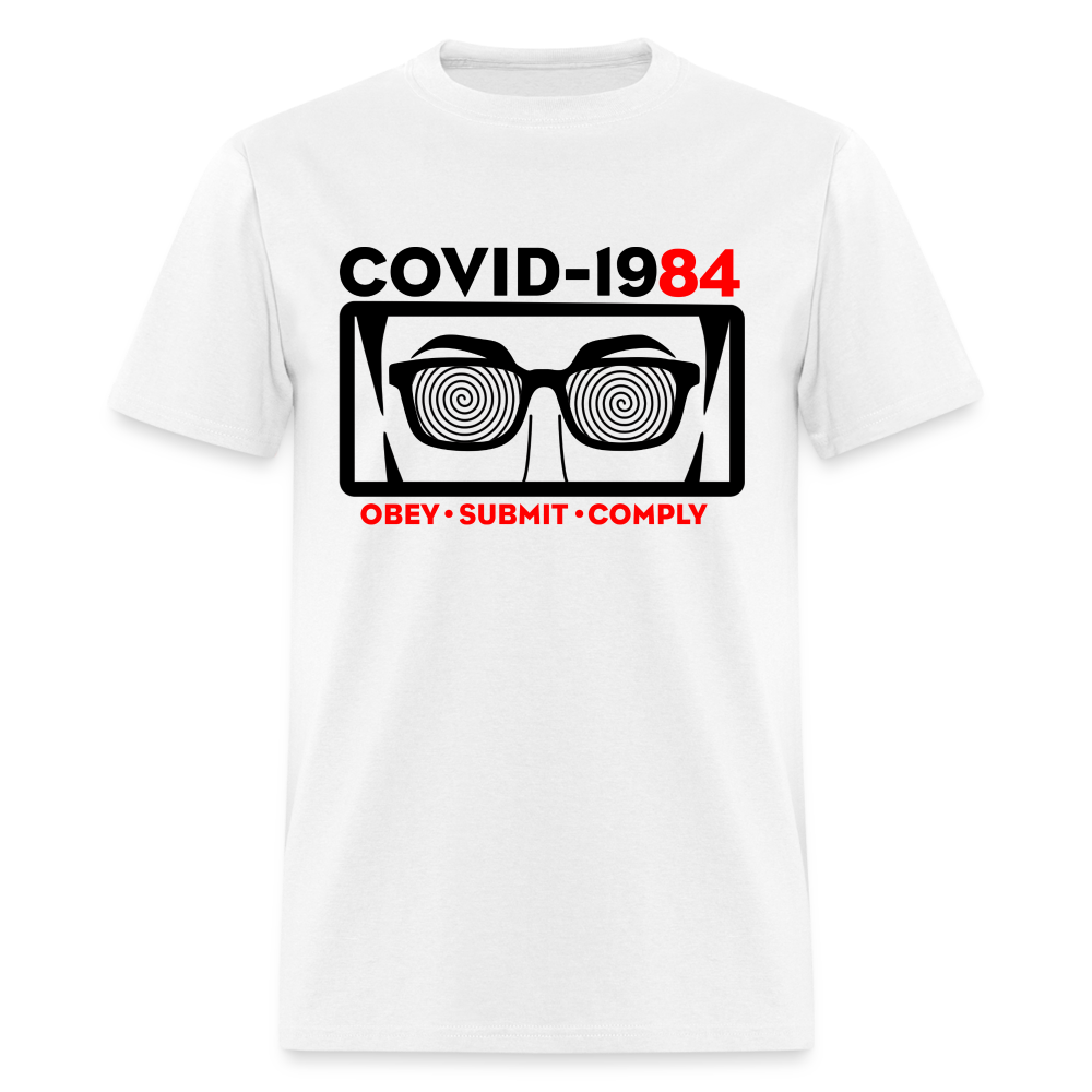 COVID-1984 Classic Men's T-Shirt - white