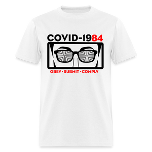 COVID-1984 Classic Men's T-Shirt - white