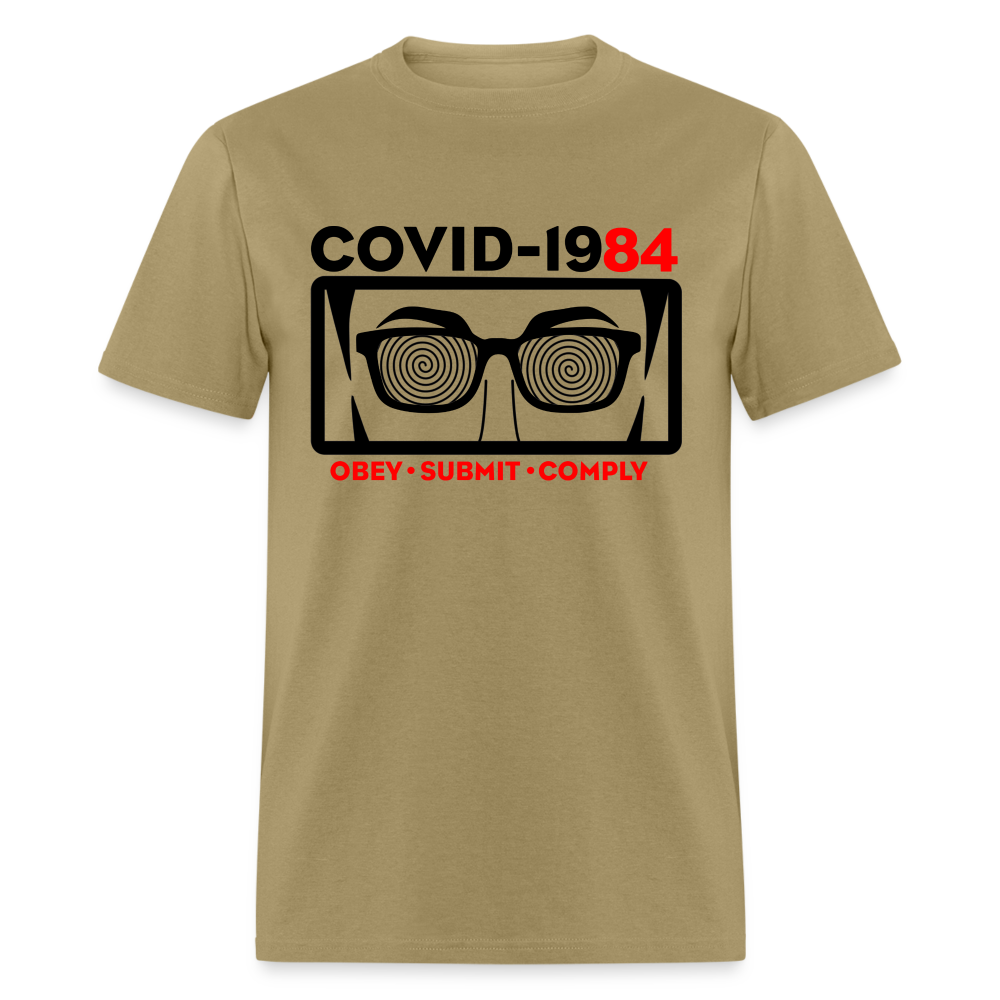 COVID-1984 Classic Men's T-Shirt - khaki