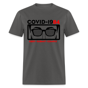 COVID-1984 Classic Men's T-Shirt - charcoal