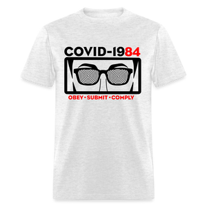 COVID-1984 Classic Men's T-Shirt - light heather gray