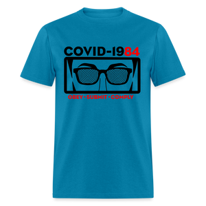 COVID-1984 Classic Men's T-Shirt - turquoise