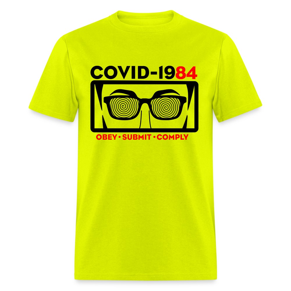 COVID-1984 Classic Men's T-Shirt - safety green